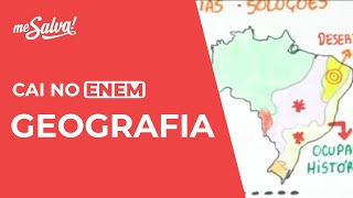 Geografia: Cai no ENEM | Me Salva!