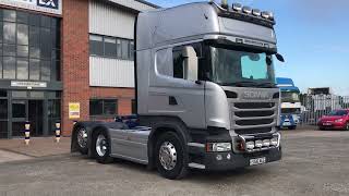 SCANIA R490 *EURO 6* TOPLINE 6X2 TAG AXLE TRACTOR UNIT 2016 SG16 AEG