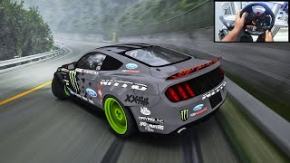 800HP Ford Mustang Touge Drifting l Assetto Corsa (Logitech G29 - Steering Wheel Gameplay)