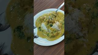 मसूर की दाल की कड़ी और चावल | Kadhi Chawal with desi Ghee #food #youtubeshorts #shortsvideo