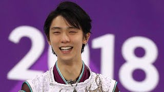 【羽生結弦】演技を終えた直後に降り注ぐ、プーさんの雨。そしてそれをすぐに拾う、紫色の衣装をまとったフラワーキッズたち。平昌五輪での、このシーンはおなじみとなった。