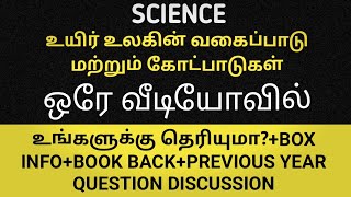 🎯 SCIENCE-உயிர் உலகின் கோட்பாடுகள்🔥ஒரே வீடியோவில்(IMP INFO+BOX+ உங்களுக்கு தெரியுமா+ PYQ+BOOK BACK)🏆