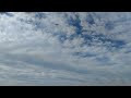 Afternoon clouds time-lapse