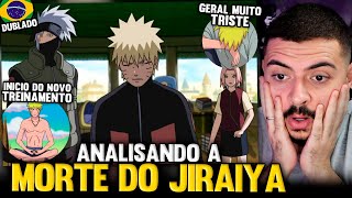 KAMUZ REAGE: NARUTO DESCOBRE DA MORTE DO JIRAIYA E GERAL FICA TRISTE | NARUTO SHIPPUDEN DUBLADO