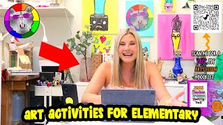 Art Activities for Elementary Students | Ms Artastic Podcast