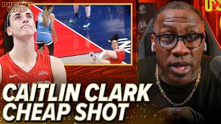 Shannon Sharpe calls out WNBA players for targeting Caitlin Clark with hard fouls | Nightcap