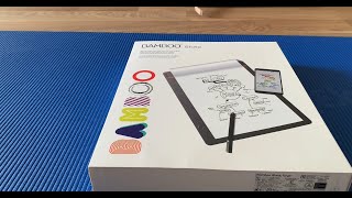 Wacom Bamboo Slate A4 - Unboxing \u0026 tutorial