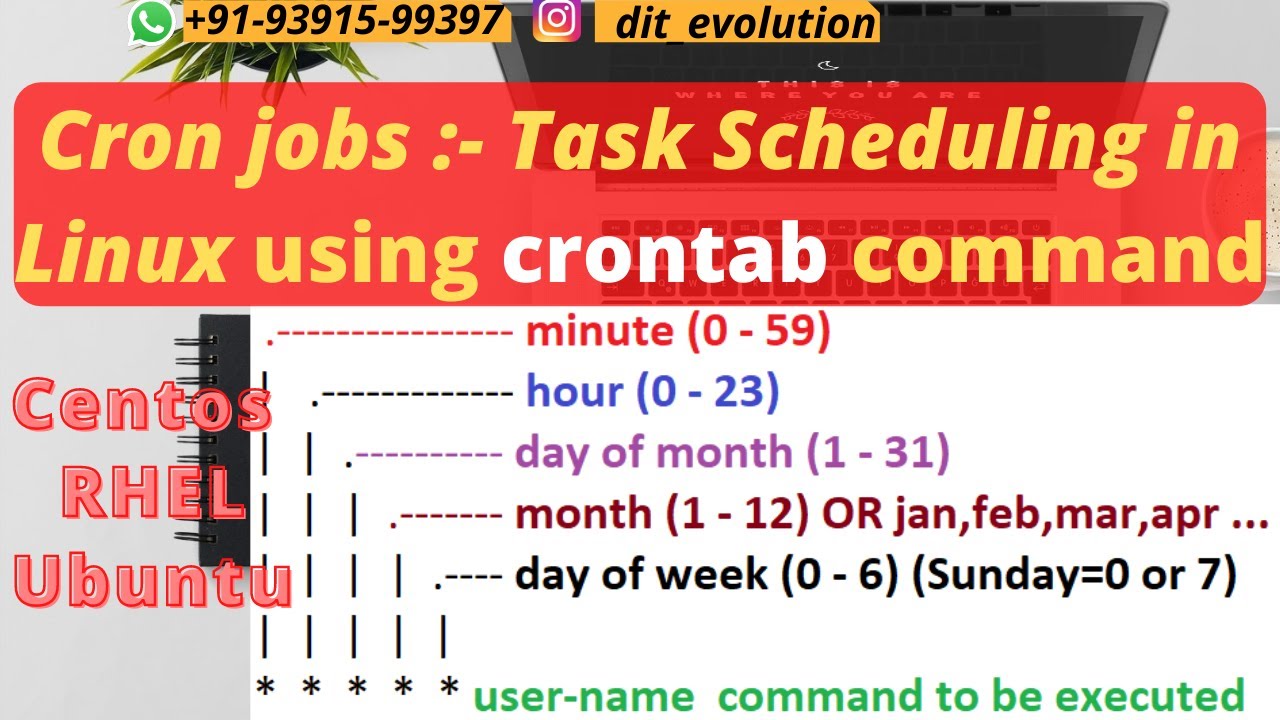 Cron Jobs For Beginners | Scheduling Tasks In Linux - Crontab Command ...