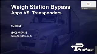 Weigh Station Apps vs. Transponders. Which is Better?