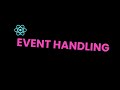 React Props & Event Handling Explained for Beginners | CODE WITH ME