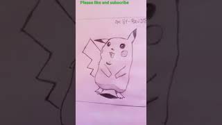 Pikachu drawing | Pikachu drawing easy | Pikachu drawing easy step by step.