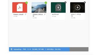 Multiple Files Uploading Progress Bar in Django | Python | Uppy.