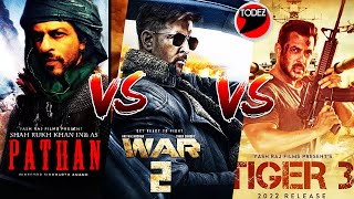 WAR 2 VS PATHAN VS TIGER 3 VS HRITHIK ROSHAN VS SALMAN KHAN VS SHAHRUKH KHAN VS HOT UPDATE