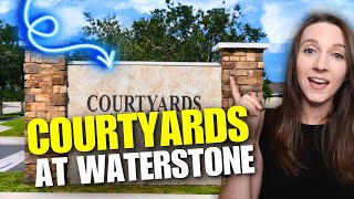 Courtyards at Waterstone | Community & Model Home Tour | New Construction in Palm Bay, Florida |2022