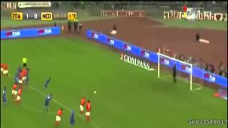 De Rossi Goal pen   Italy 2 0 Netherlands   04 09 2014 Friendly Match