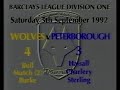 Wolves 4 Peterborough 3 (1992/93)