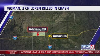 4 Oklahomans, including 3 kids, killed in Texas crash