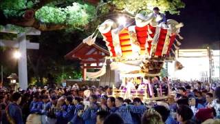 西之町 平成２７年 百舌鳥八幡宮秋祭り 月見祭 ふとん太鼓 宮出