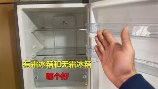 有霜冰箱和无霜冰箱有什么区别，哪个好？师傅来告诉你优点和缺点