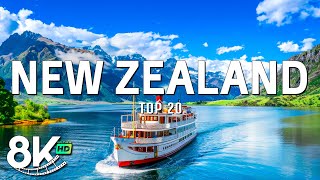 Beautiful New Zealand 🌍 Top 20 Best Places To Visit In New Zealand ✨Travel Video 8K