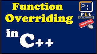 C++ part-29, function overriding in Inheritance in C++ (OOPs) full explanation with live example.