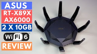 ASUS RT-AX89X AX6000 WiFi 6 Router Review | Best WiFi 6 Router (2020)