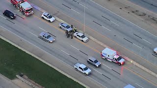 Multi-vehicle crash causes slowdown on northbound I-35 in southeast OKC
