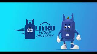 Litro Gas Home Delivery App Infographics AV