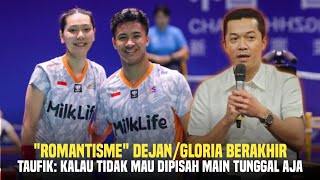 Sedihnya Perpisahan Dejan Dan Gloria Hingga Alasan PBSI Tarik Dejan \u0026 Depak Rehan Naufal