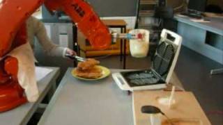 Robot makes waffles.wmv