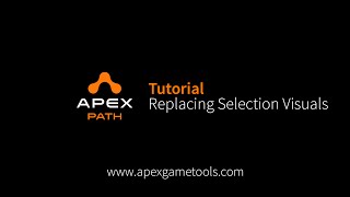 Unity tutorial Apex Path Replacing Selection Visuals