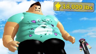 Roblox Adventures Feed The Giant Noob Turning Into Poop - roblox denis bald obby