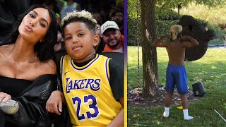 Kim Kardashian’s Son Saint Gets COMPETITIVE Over a Piñata at Psalm’s 5th Birthday Party