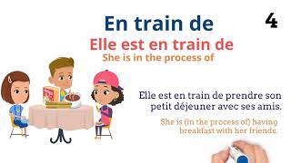 Être en train de  - Level 3  - French Grammar