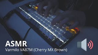 Varmilo VA87M (Cherry MX Brown) | ASMR, sound test