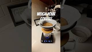 Brewing a perfect pour over coffee every time, with the DiFluid Microbalance Ti scale