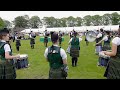 Braes Of Killiecrankie set by Huntly & District Pipe Band during 2019 Oldmeldrum Highland Games