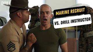 Marine Drill Instructor vs “Perfect” Recruit (He Slips) | "Drill" from VET Tv