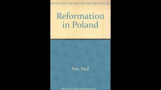 Paul Fox - Reformacja w Polsce. Niektóre aspekty społeczno-gospodarcze