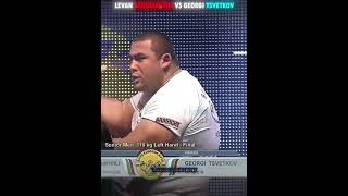 Levan Saginashvili easily defeated Georgi Tsvetkov 🦾🔥 #armwrestling #shortsvideo #motivation