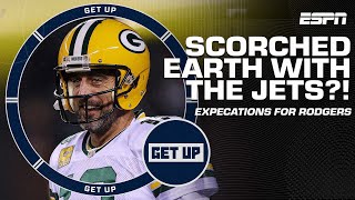 Will Aaron Rodgers go SCORCHED EARTH with the Jets? | Get Up