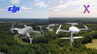 DJI Mavic Air 2  and Powervision PowerEgg X - Video Comparison