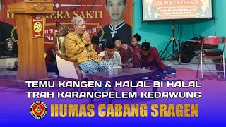 HALAL BIHALAL IKSPI KERA SAKTI RANTING KEDAWUNG SRAGEN