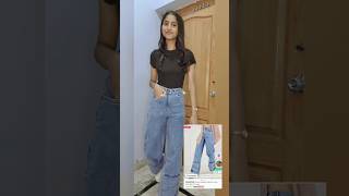 😎Myntra Jeans Haul 🥰 Try on 🫰🏻Denims Perfect🤩 Sassafras 😘#lifestyle #fashion #trending #myntra #eors