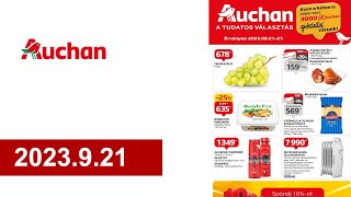 Auchan akciós újság 2023.9.21