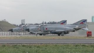 ✈302SQ F-4EJ takeoff @Ibaraki Airport rwy03R(茨城空港/WX970M)