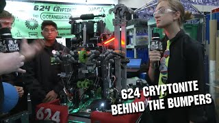 Behind the Bumpers 624 CRyptonite Robot | Rapid React