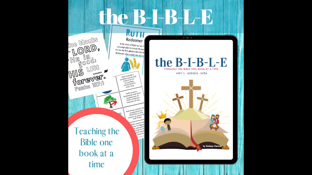 The B-I-B-L-E: Through The Bible One Book At A Time - YouTube