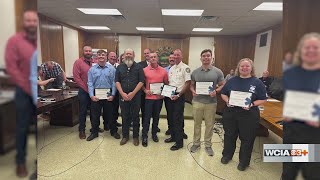 'All the stars aligned': First responders in Central Illinois awarded for lifesaving actions