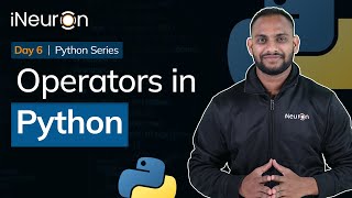 Day-6 | Operators in Python - Hindi Session.